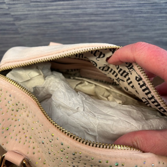 Juicy Couture Let It Shine Satchel in Pink Clay - NWT - Picture 5 of 5